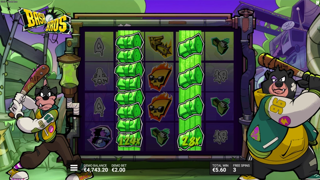 Bash Bros - Free Spins